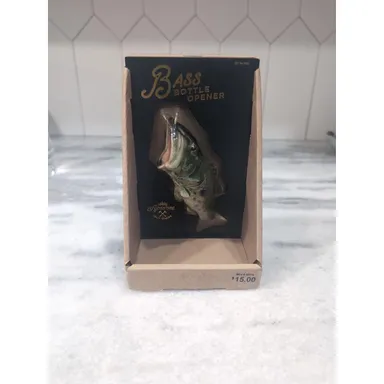 Bass Fish Bottle Opener 5", Unique Fishing Gift, Novelty Bar Tool, Fun Gag Gift 