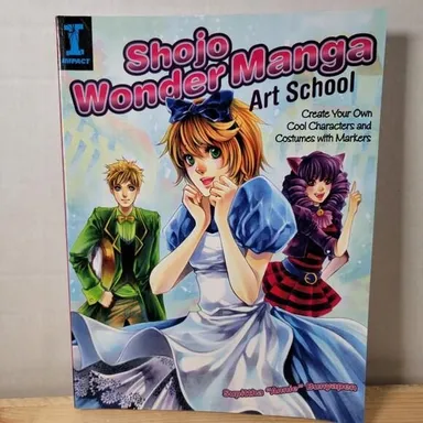 BOOK Shojo Wonder Manga Art School by Supittha "Annie" Bunyapen