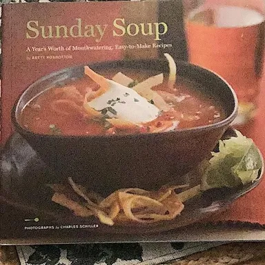 Sunday soup cookbook good condition