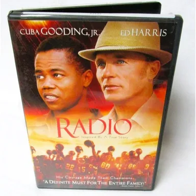 RADIO (DVD, 2004) Football Tale Cuba Gooding, Jr., Ed Harris, Debra Winger