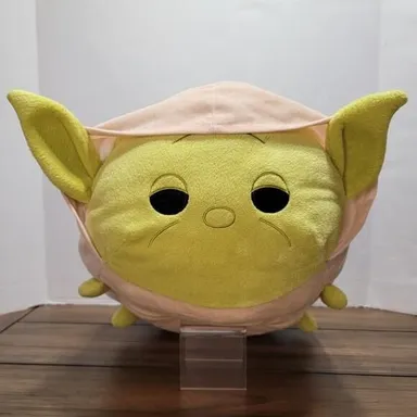 Disney Store Star Wars Yoda Pillow 20" Long