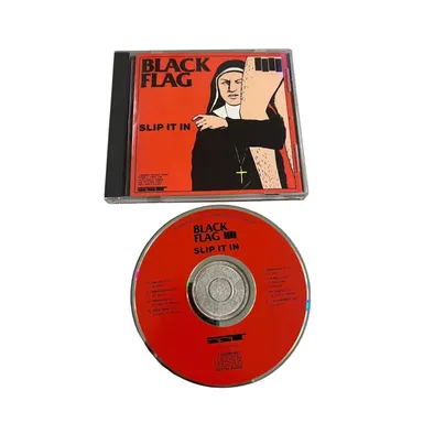 BLACK FLAG Slip It In CD SST Records Early Pressing Rare