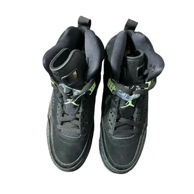 New Jordan Spizike Black/Green Glow-anthracite Men’s Size 9 315371 032