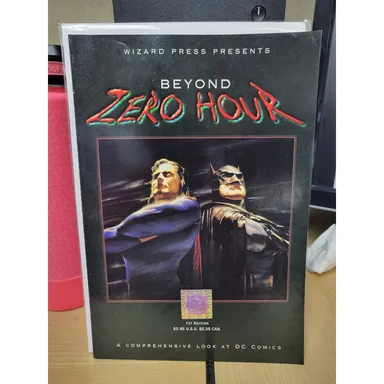 Wizard Press Presents Beyond Zero Hour (1993) DC Comics TPB Book Alex Ross Cover