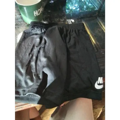 Nike Black Size 6 Shorts, Athletic Workout Shorts, Activewear Bottoms, Childrens