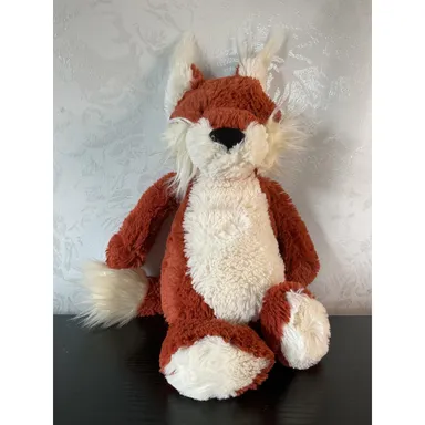 12" Jellycat London Woodland Fox Stuffed Plush Animal Toy