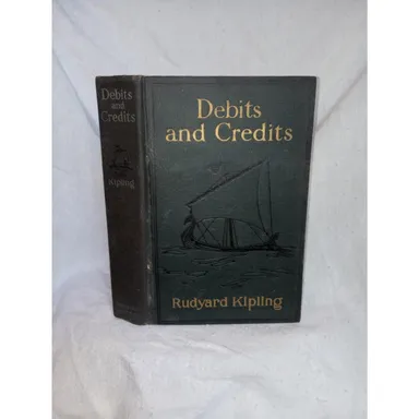Debits and Credits by Rudyard Kipling Vintage 1926 Doubleday, Page & Company HC