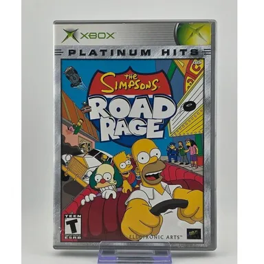 The Simpsons Road Rage Platinum Hits for Xbox Original