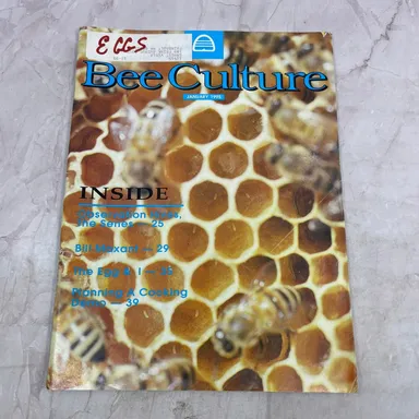 1995 Jan - Bee Culture Magazine - Bees Beekeeping Honey M33