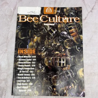 1995 Oct - Bee Culture Magazine - Bees Beekeeping Honey M33