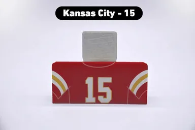 Jersey Card Stands by Stand Up Displays - Patrick Mahomes - Mahomes - 850038688059