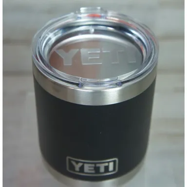 YETI Rambler 10 oz Black Insulated Mug Tumbler