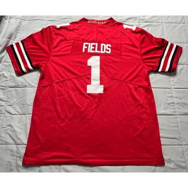 Justin Fields #1 Nike Football Jersey - 2021 BIG-10 Ohio State Buckeyes Size 3XL
