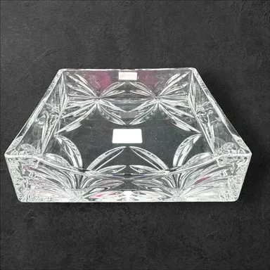 Marquis by Waterford Fancut 7" Square Napkin Holder Czech Repub 40028137 In Box