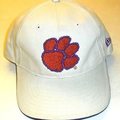 Clemson Tigers University Mens New Era Adjustable Strapback hat cap logo New