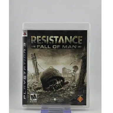 Resistance Fall of Man For PlayStation 3**REG CARD