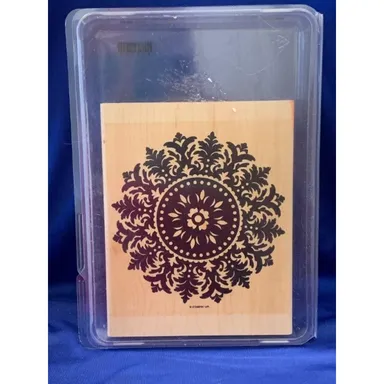 Stampin Up Medallion Large Stamp New in Box