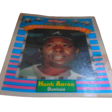 1991 Kelloggs Corn Flakes #2 HENRY HANK AARON 3-D Baseball Greats #2 of 15