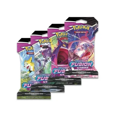 Fusion Strike Sleeved Booster Pack - 0820650809170