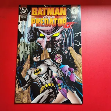 Batman Versus Predator II Bloodmatch #1 of 4 1991 Darkhorse Comic Book VF