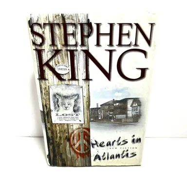 Hearts In Atlantis Stephen King First Edition 1999 Hardcover Dust Jacket Vintage