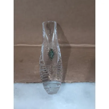 Shannon Godinger Crystal Glass Slipper, 6.5" Length, Cinderella Shoe, Decor
