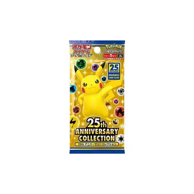 Pokemon 25th Anniversary Collection Japanese Booster Pack - 4521329322551