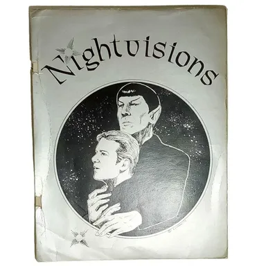 Star Trek Nightvisions Vintage Slash Fanzine (K/S) Copyright 1979, 1st Edition