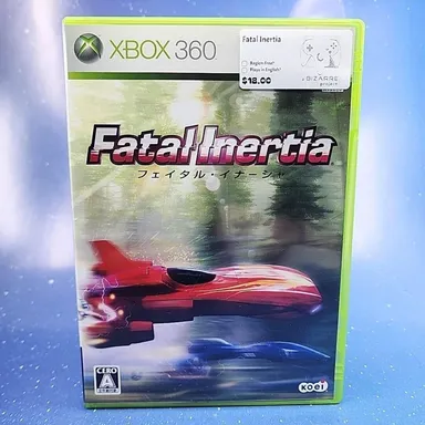 Fatal Inertia (Microsoft Xbox 360, 2007) Japanese Import Video Game US SELLER
