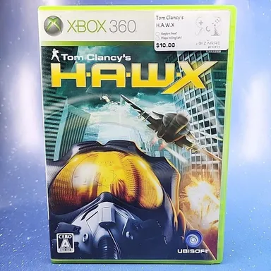 Tom Clancy's H.A.W.X (Microsoft Xbox 360, 2009) Japanese Video Game US SELLER