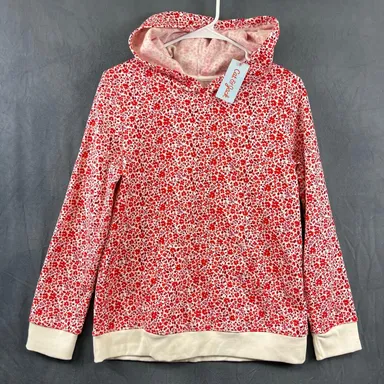 NWT Cat & Jack Floral All Over Print Girls’ XL 14/16 Pullover Hoodie Sweatshirt