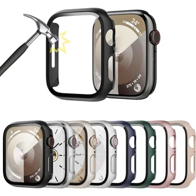 8-Pack Watch covers for Apple Watch Series 3, Case, Screen Protector 42mm