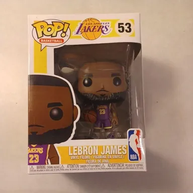 LeBron James (Lakers) [Purple Jersey]