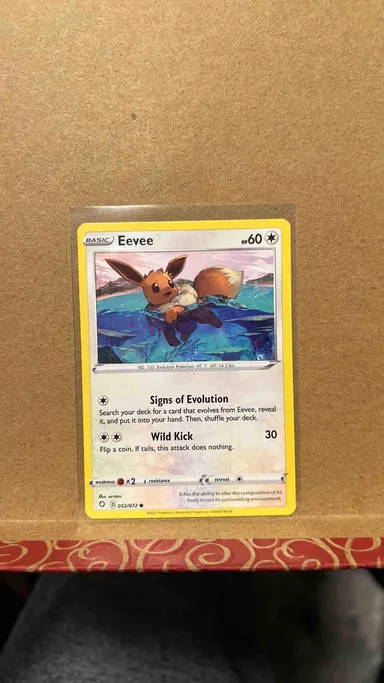 Eevee - Classic Basic Pokémon Card