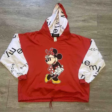 Vintage Disney Minnie Mouse Zipper Hoodie 