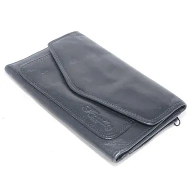 Fossil Black Leather Bifold Walllet