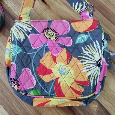 Vera Bradley Jazzy Blooms Flap Crossbody Bag
