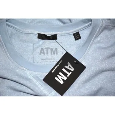 ATM Anthony Thomas Melillo Blue Sweatshirt Dress S