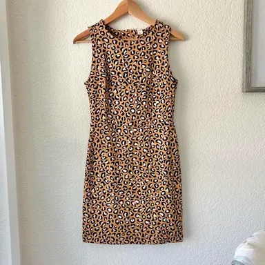 H&M Leopard Print Mini Dress Size Small