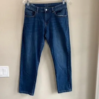 2/$30 Harlow High Waisted Straigh Jeans size 28