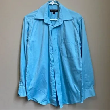 Bellissimo Men’s Blue Dress Shirt size 14.5