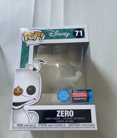 Funko Pop! Zero #71 (Glitter) - shops 2022 Fall Convention 3000 PCS Limited Edition