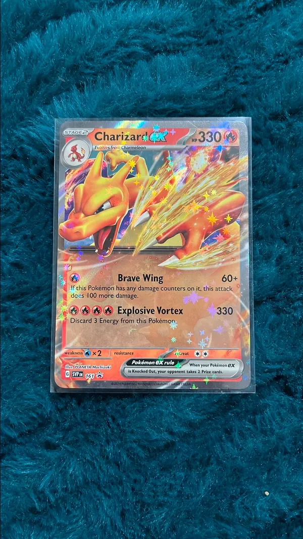 Charizard EX Pokmon Scarlet & Violet Black Star Promo #161  Whatnot:  Shop, Sell, Connect