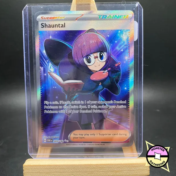 Shauntal Full Art Trainer from Pokemon Paradox Rift 243/182  Whatnot:  Shop, Sell, Connect