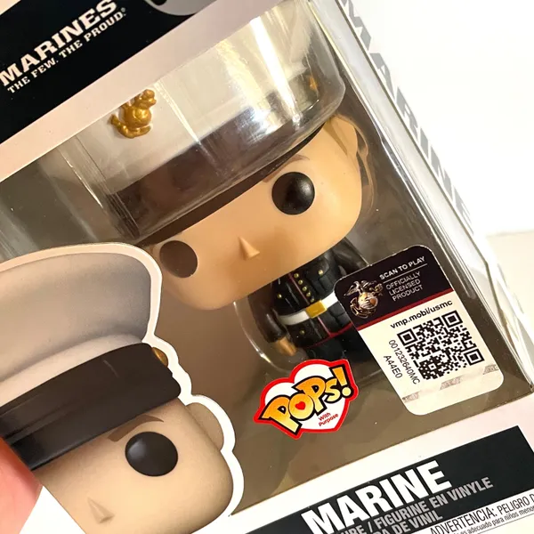 USMC Marine In Dress Blues Vaulted Funko Pop Male MIB  Whatnot: Shop,  Sell, Connect