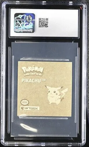 1999 Pokmon Artbox Sticker Series 1 Rare Gold Sticker Pikachu#G08 CGC 9   Whatnot: Shop, Sell, Connect