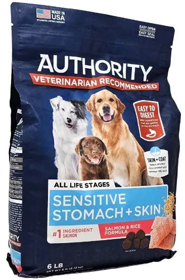 Petsmart Authority Skin And Coat Dog Food Authority Sensitive