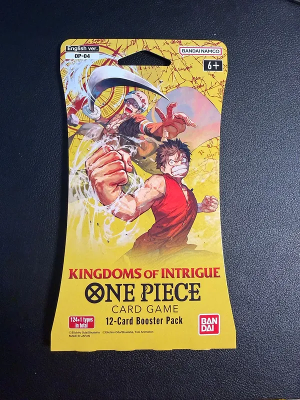 kingdoms of intrigue booster box english One Piece enhancing the appeal of this product to collectors. Kingdoms of Intrigue Booster Box