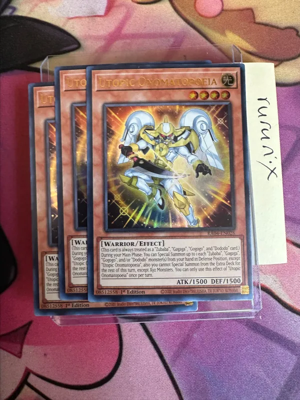 onomatopoeia yugioh deck Amazon.com: Yu-Gi-Oh! - Utopic Onomatopeia - DUPO-EN009 - Ultra Rare - 1st  Edition main image 0