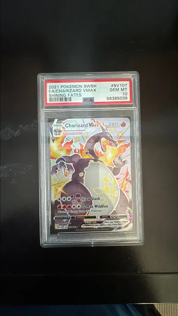how much is a charizard vmax pokemon card worth Pokémon Charizard VMAX Ultra Premium SWSH261 PSA 10 – Grail Collectibles AZ main image 0